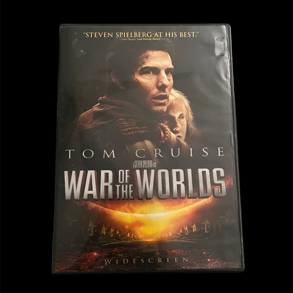 War of the Worlds DVD - Tom Cruise - Steven Spielberg ~ Perfect